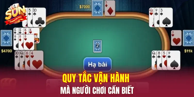 Quy tắc vận hành mà người chơi cần biết