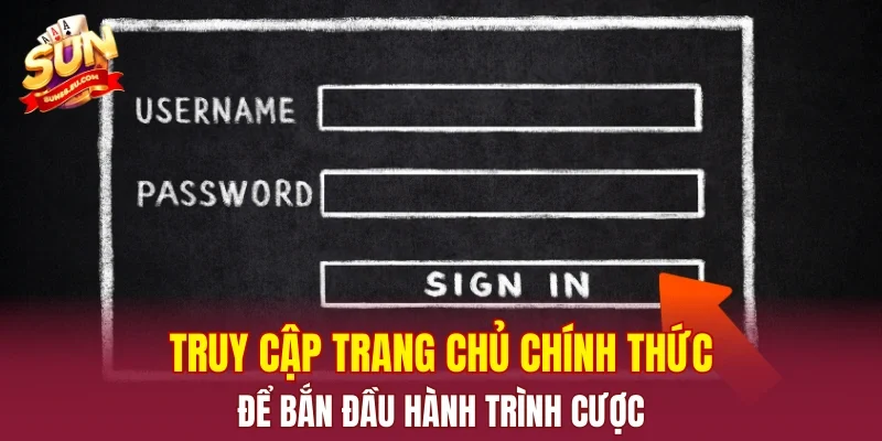 Truy cập trang chủ chính thức để bắn đầu hành trình cược